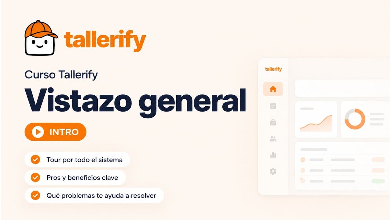 Vista previa del video de presentación de Tallerify